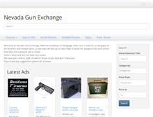 Tablet Screenshot of nvguns.com